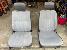 Now you can touch the seats without feeling gross. Ready to go back in.