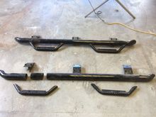One off side step bars