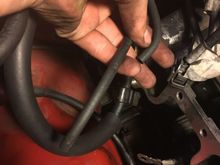 Does anyone know where these three hoses go ? Lost track of them 