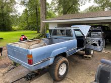 Proper sized wheels abs tires put on and body lift removed 
