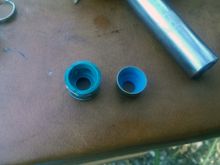 Old seals made for the LCE PRO Manganese guides only on the left.....correct seals on the right