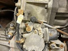Crushed the S out of the transfer case connector. Yay. Replacement on the way.