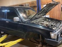 Make it kneel and you get way better access!!