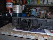 key switch/tumbler mounting location