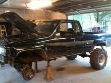 SAS TG front three link build