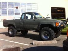 after the lift 3'' springs and 2'' shackles