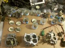 rebuilding 22r aisin carb and installing 20r (122) primary jet in 22r primary slot. run great but got about 10mpg!