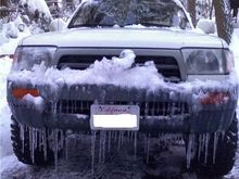 Ice beard.
