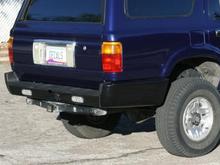Powder Coat Rear Bumper 1