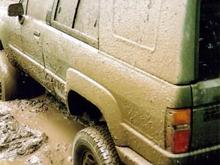 Pulled out by a Jeep :( a badass jeep tho ahah