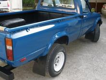 pickup passenger side