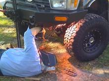 Jim did a fantastic job.  You could hang my rig from a tree after he was done with it.