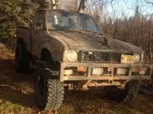 it was amazing where this truck would go with open diffs and a little 22R under the hood!