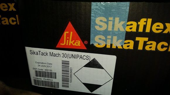 What Glass Tech Used to Glue Mine On