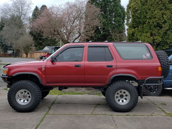 Pulled axles from the 81. It was like this for about a year.