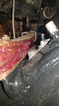 Not a hair to spare here on room between the leaf pack