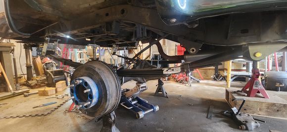 With rear tacked up we could do a test fitment.