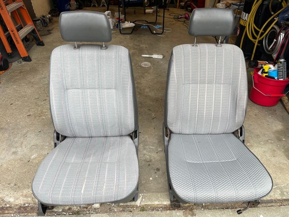 Now you can touch the seats without feeling gross. Ready to go back in.