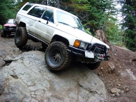 Here how rig looked with smittybuilt and winch mount.  Bumper is an older one before smittybuilt started making them paper thin.