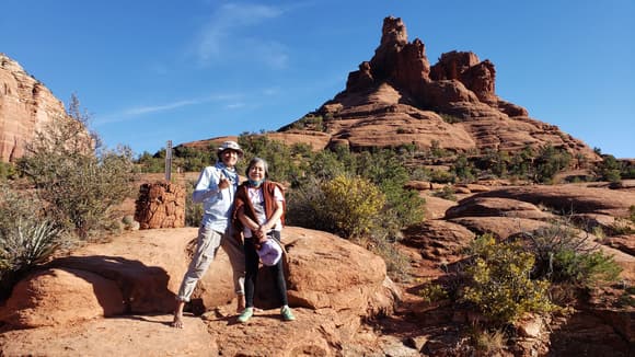 Barefoot Hiking on Bell Rock