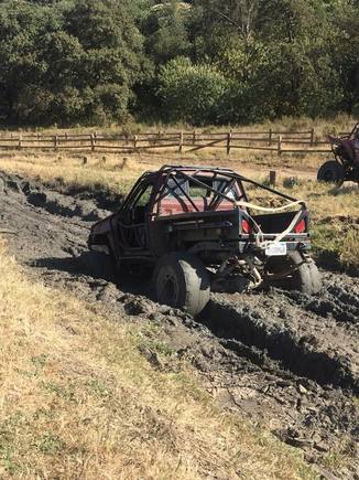 crawlers aren't really meant for the deep mud but hell its fun