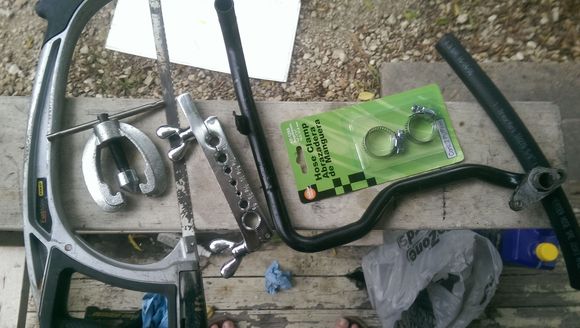 gear to give a little flex to the wrap around heater pipe