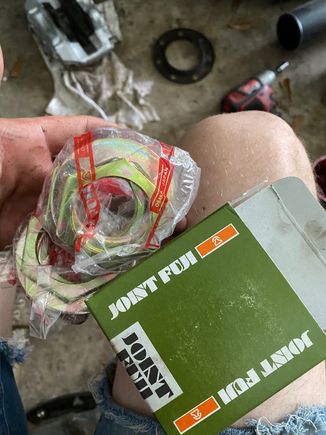 new nuts and lock ring