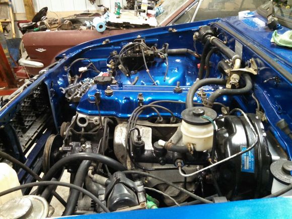 it looks like a 1982 22R, 1988 22r, some day a 22RE.