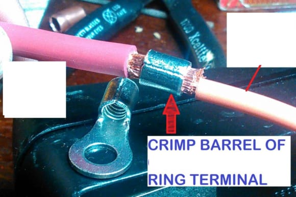 I made my own parallel crimp connector
