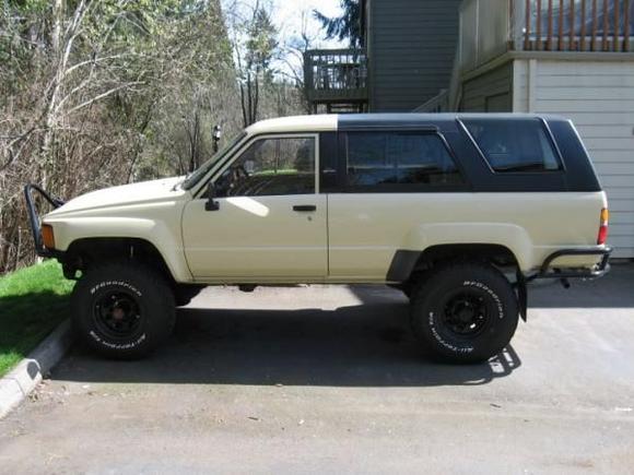 lifted with tires