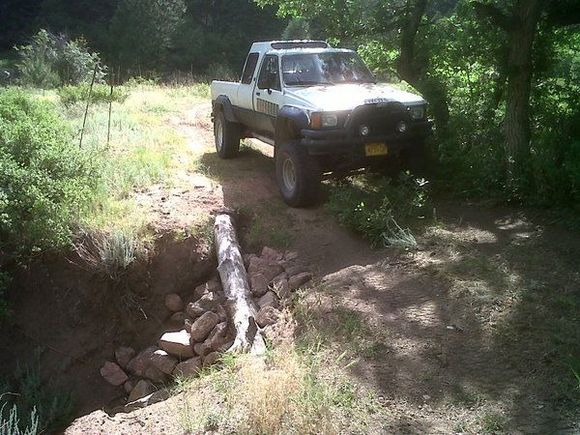 Side trail South of Victor, CO