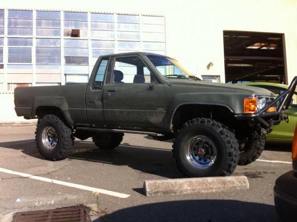 after the lift 3'' springs and 2'' shackles