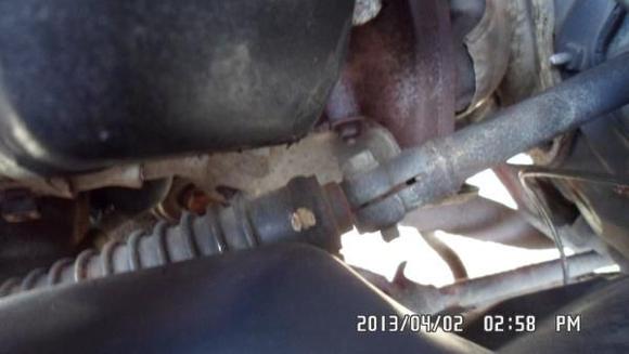 broken intermediate shaft