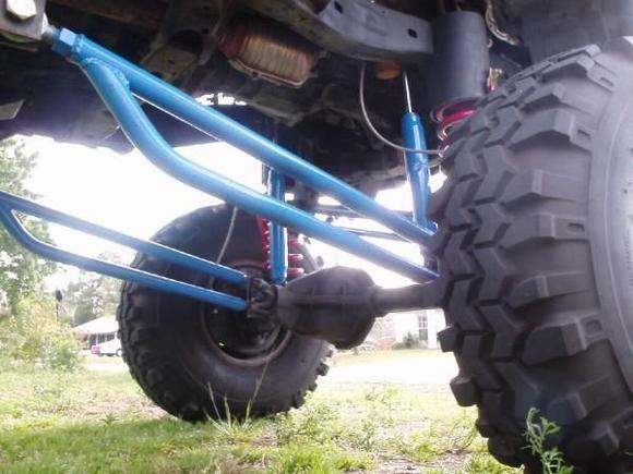 side shot of the front