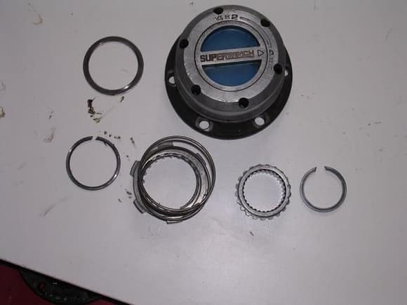 SW hubs and components removed