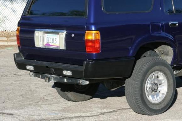 Powder Coat Rear Bumper 1