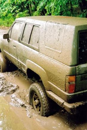 Pulled out by a Jeep :( a badass jeep tho ahah