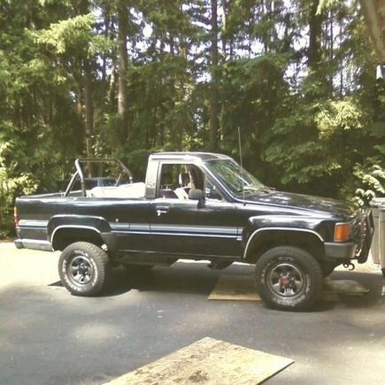 Taking the top off for the first time in about 10 years.