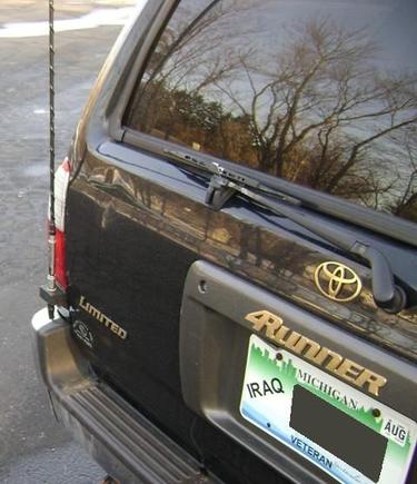 custom CB antenna mount
