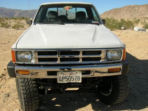 Yota in the Anza Burrego desert at Ocotillo Wells, CA