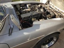 Stock I-6 for now... 5.3L Gen III V8 with 4L60e shortly