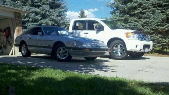 The kids playing in the driveway. They grow up so fast, don't they? *tear*