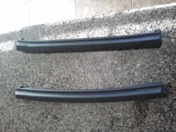 My new door weatherstrip, brand new baby!