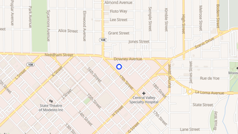 Map for Ralston Tower - Modesto, CA