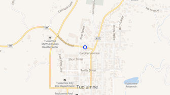 Map for Tuolumne City Senior Apartments - Tuolumne, CA