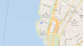 Map for South Cove Plaza - New York, NY