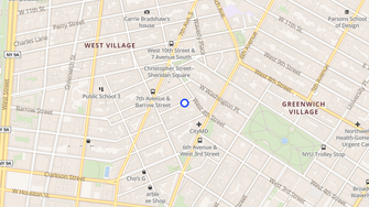 Map for 10 Jones Street - New York, NY