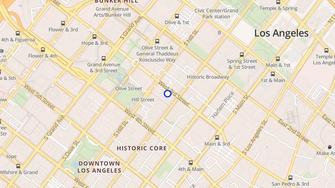 Map for Grand Central Square Apartments - Los Angeles, CA