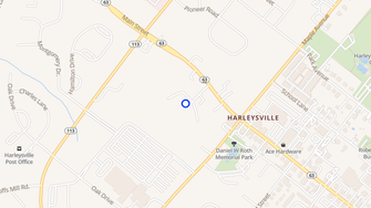 Map for Mark Twain Apartments - Harleysville, PA