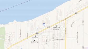 Map for Harbor Crest - Euclid, OH